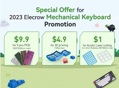 Special Offer for 2023 Elecrow Mechanical Keyboard Promotion