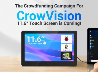 The crowdfunding campaign for Crowvision 11.6" touch screen is coming!
