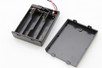 Battery Holder With Switch - 4 x AAA