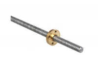 20% OFF! 3D Printer Z Axis Lead Screw Rod With Nut