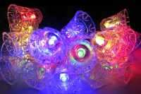 Solar Powered Outdoor Christmas LED String Lights for Decorations(Bell)
