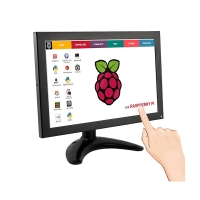 Elecrow RR101 10.1 Inch 1280x800 Portable Monitor Metal Shell IPS Screen with Touch Function for Raspberry Pi All-In-One PC 