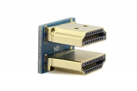 HDMI-compatible Connector Standard HD to Micro HD for 5 inch Raspberry Pi Display for Raspberry Pi 3B/3B+/4B