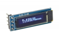 I2C 0.69"Blue OLED LCD Module for Arduino