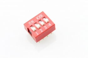 4 Positions DIP Switch (3pcs pack )