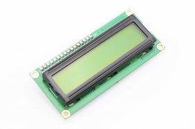 1602 16x2 Character LCD Display Module - Yellow/ Blue Backlight