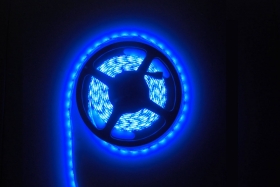 Blue LED Waterproof Flexi-Strip - 60 LED-1m