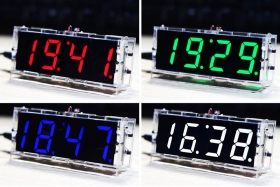 DIY EC1621 DS3231 Electronic Clock & Acrylic Shell Kit