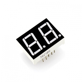 0.56" Dual Digit Numeric Display - Red (Common Anode)