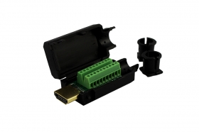 HD Plug to Terminal Block Breakout HDMI-compatible plug