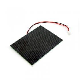 1W Solar Panel with Wires