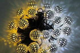 10 LED Fairy Lantern Christmas Solar Powered String Lights