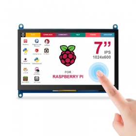 RC070N 7 Inch Touch Display 1024×600 monitor with 9 OSD Languages