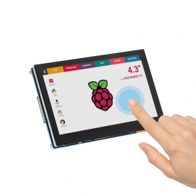 4.3 inch DSI display 800*480 IPS touch screen compatible with Raspberry Pi 4B/3B+/3B