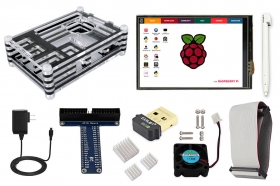 Elecrow Starter Kit for Raspberry Pi Model B+/ 2B/3B（with Power Supply）