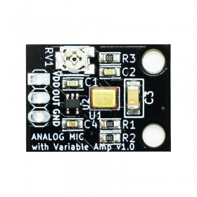 Analog MEMS Microphone with Variable Amp