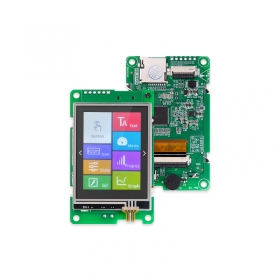 Wizee 2.4 inch HMI touch display 240*320 TTL serial screen