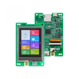 Wizee 2.8 inch HMI touch display 240*320 RS232/TTL serial screen LCD dIsplay