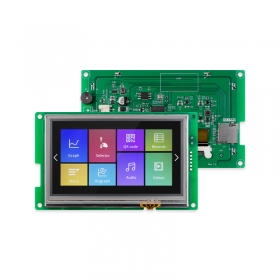 Wizee 4.3 inch HMI touch display 480*272 TTL serial screen