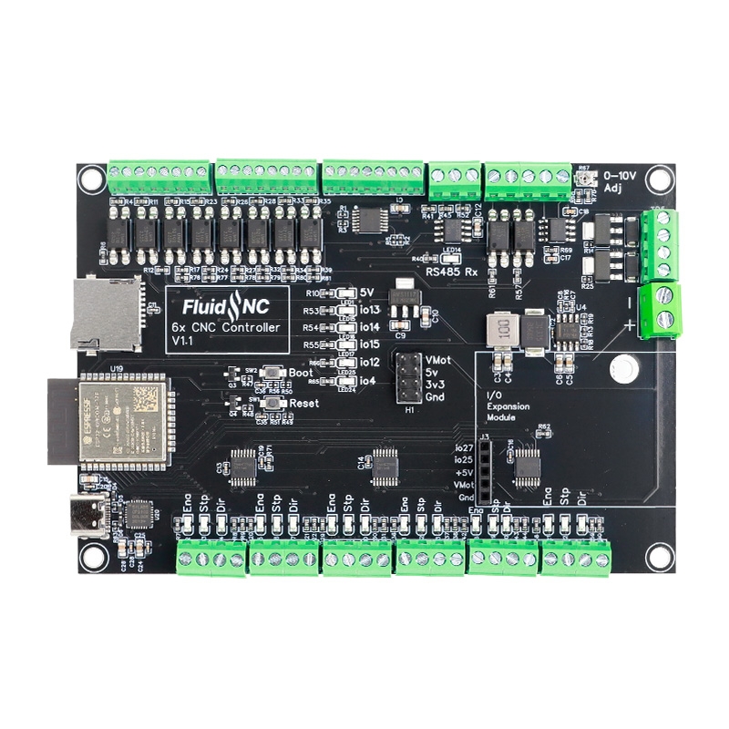 6 Axis CNC Controller for FluidNC