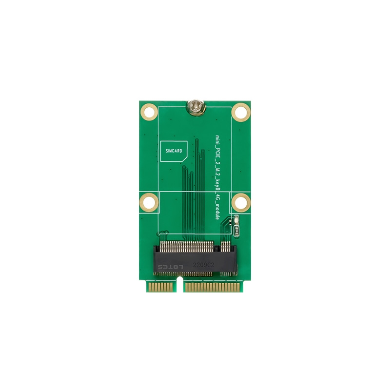 Mini pcie to m 2 ngff key b 4g adapter with sim card slot