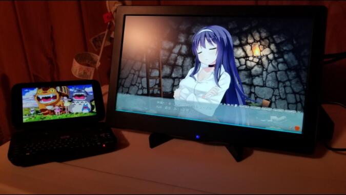 Watch Animation on 13.3 inch Display monitor for Raspberry Pi