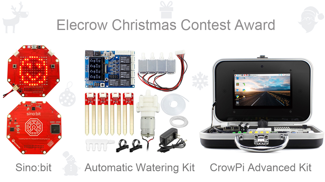 Elecrow Christmas Contest Award