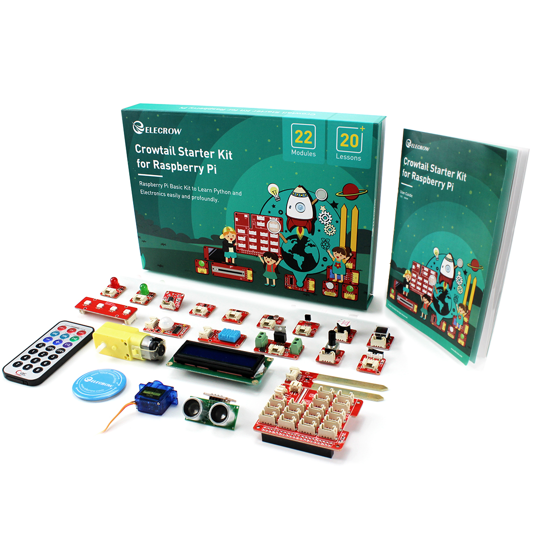 New Product Release - Crowtail Starter Kit for Raspberry Pi