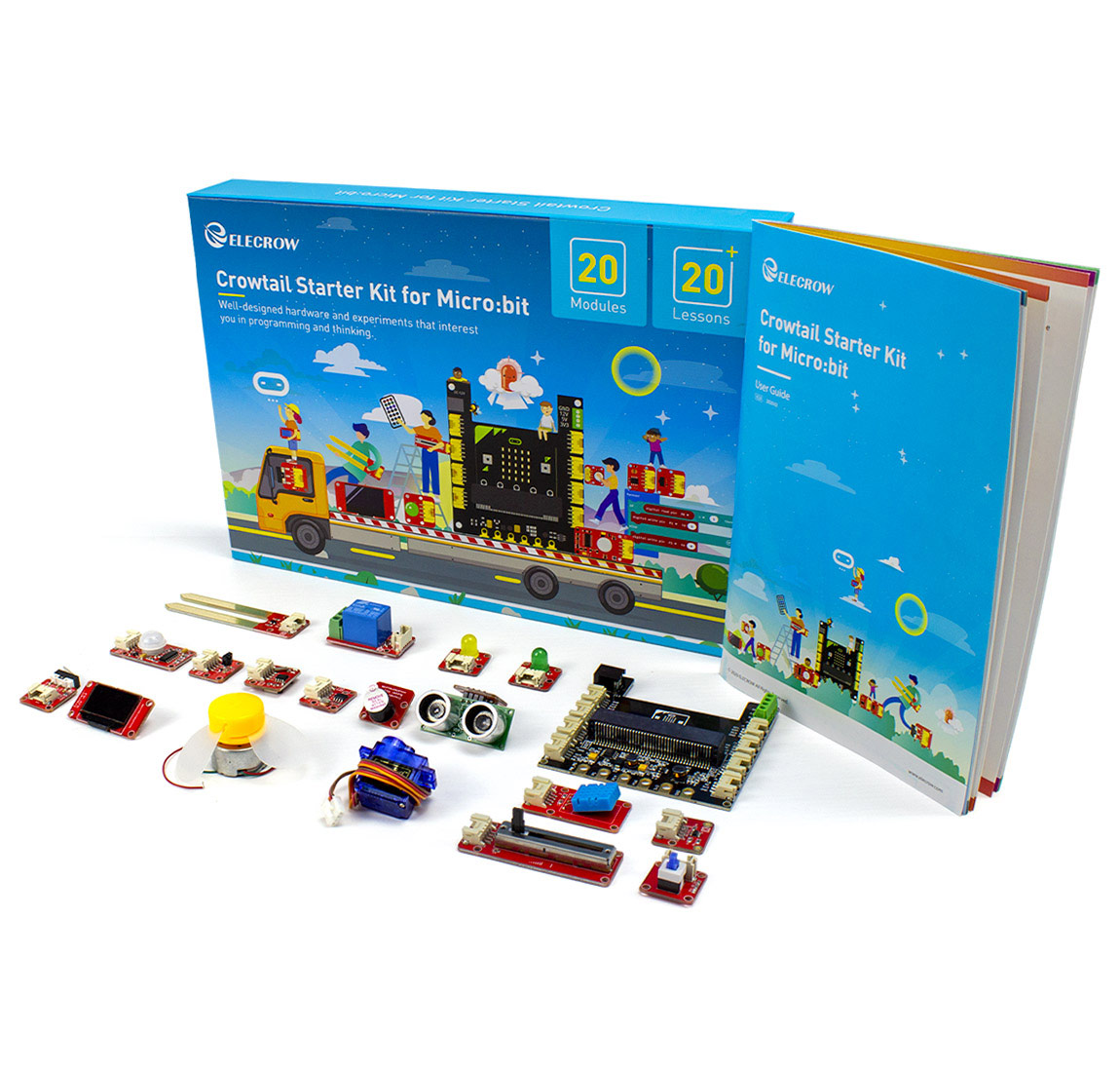 New Arrival: Crowtail Starter Kits for Micro: bit