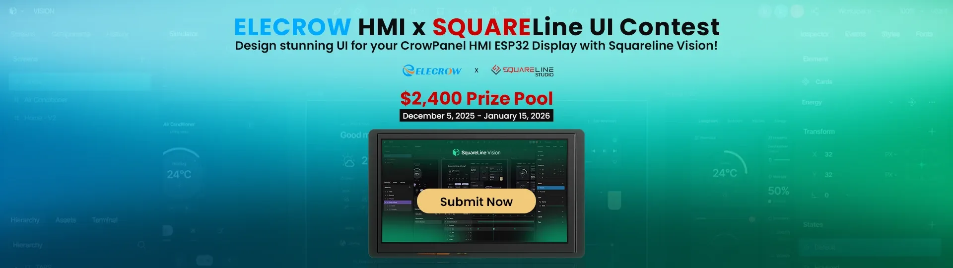 Elecrow_HMI_x_SquareLine