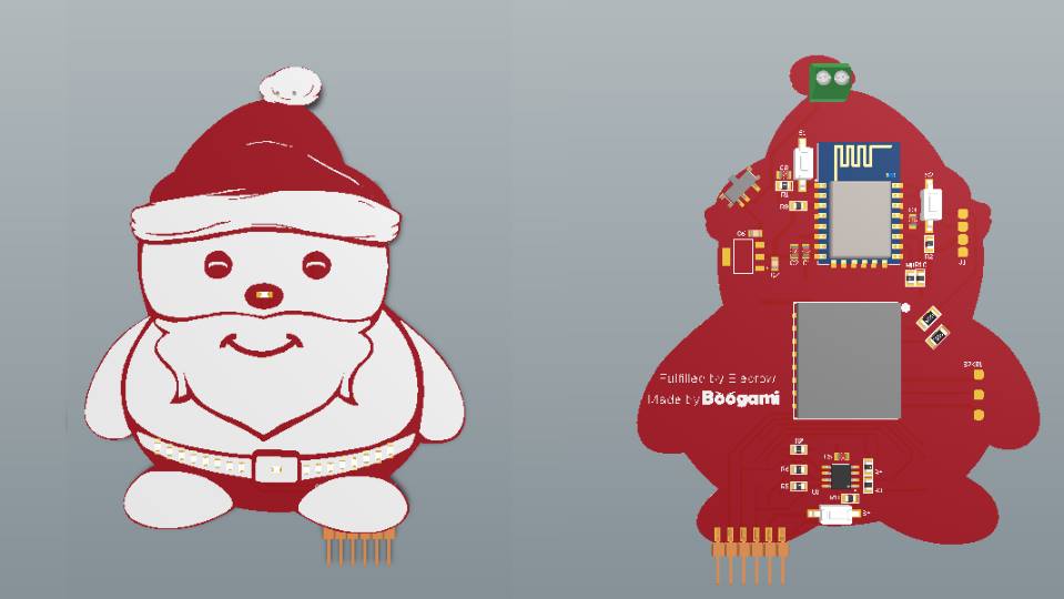 Xmas Santa PCB 