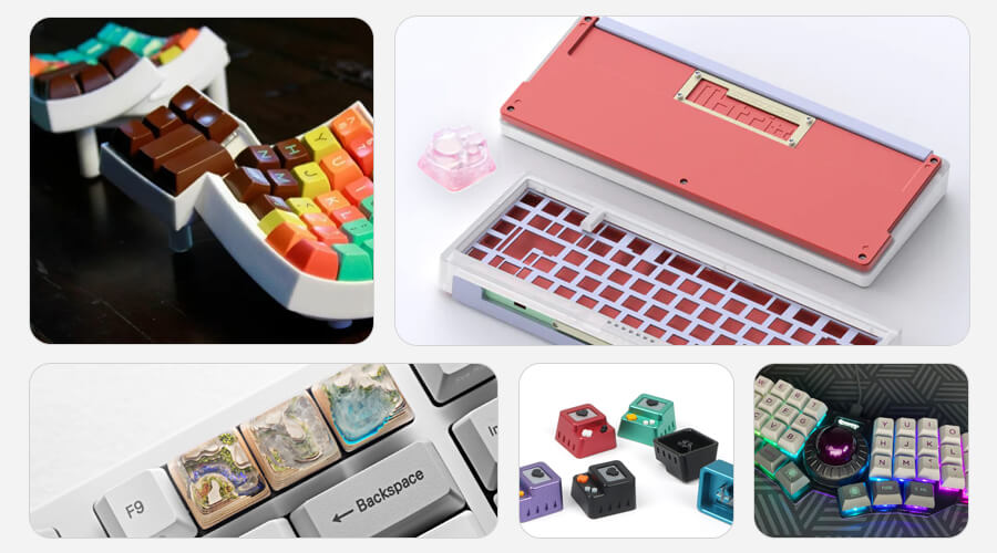 3D printing services for mechanical keyboards