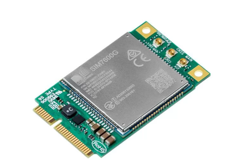 SIM7600G-PCIE 4G global frequency band module wireless GSM GPRS EDGE module IoT Module