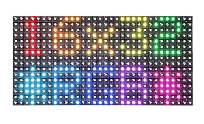 The 1632 RGB LED Panel by Embedded Lab