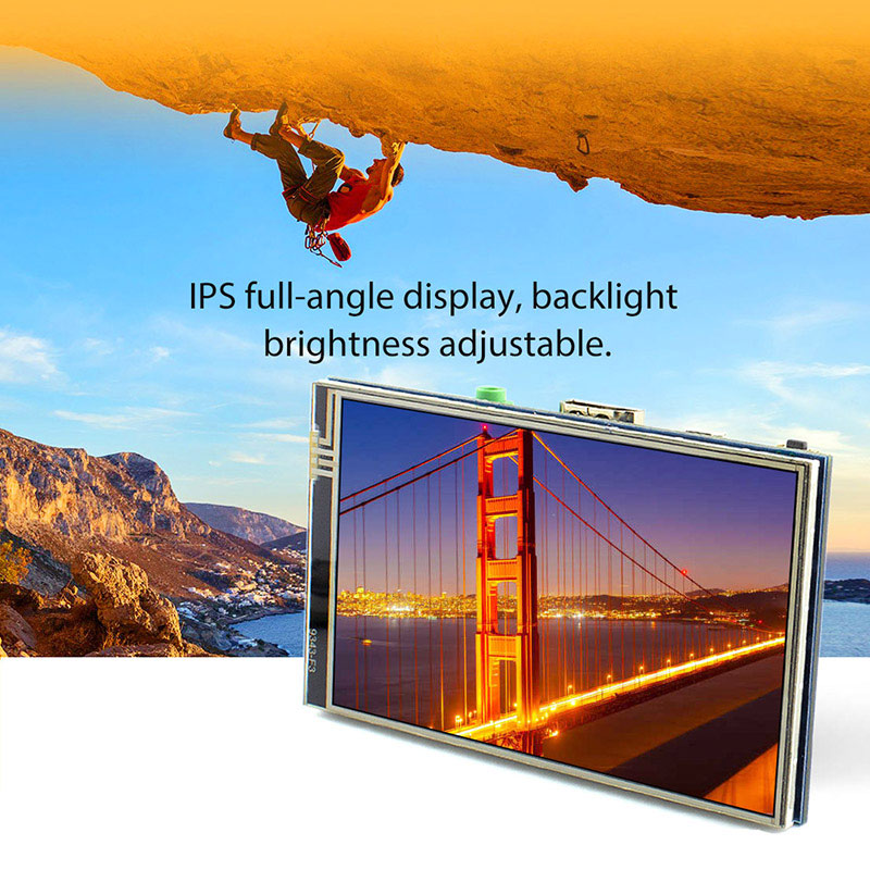 4 inch display with IPS screen