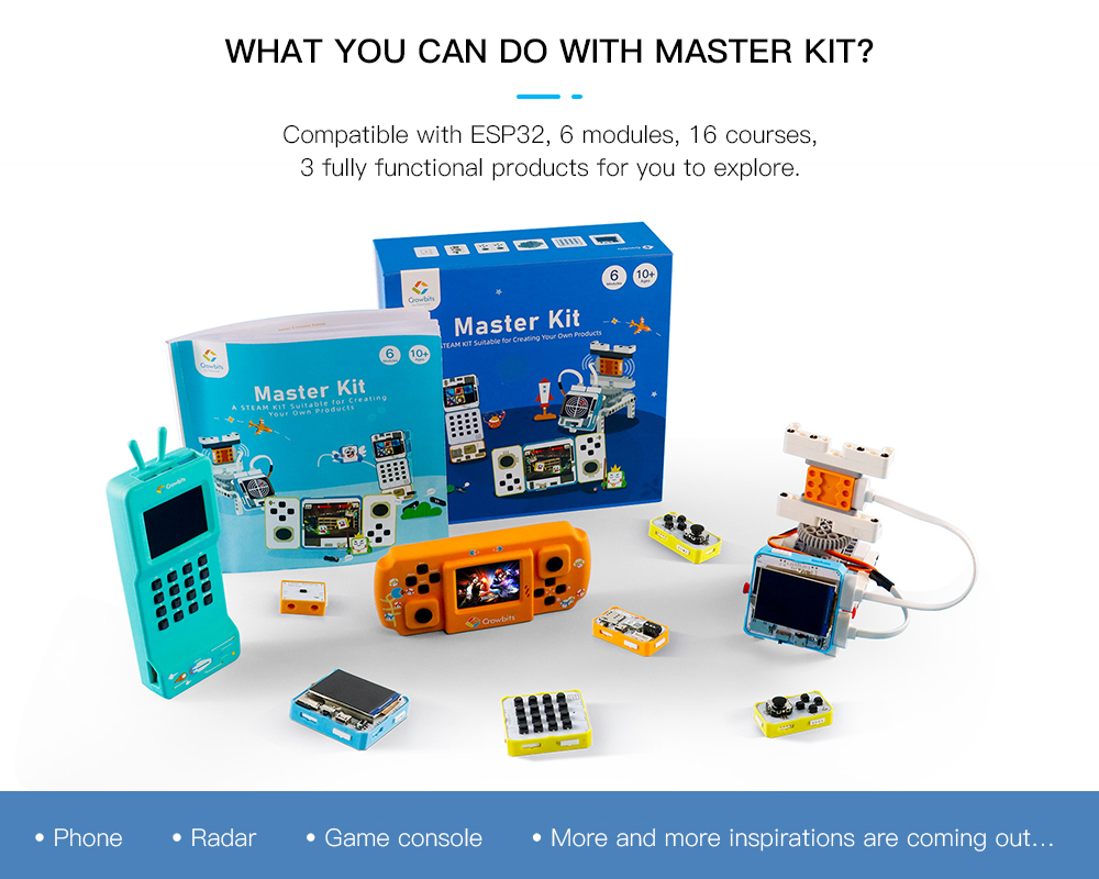 master kit compatible with ESP32