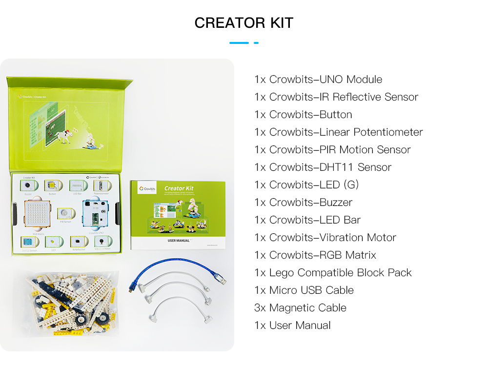 Arduino Creator kit list