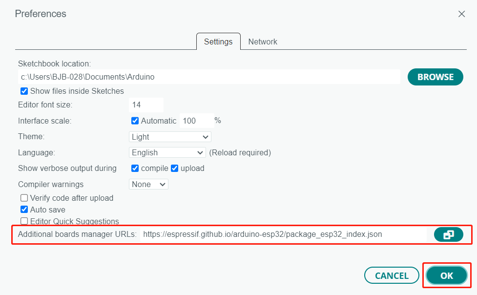 Download Arduino IDE_boardmanagerurl