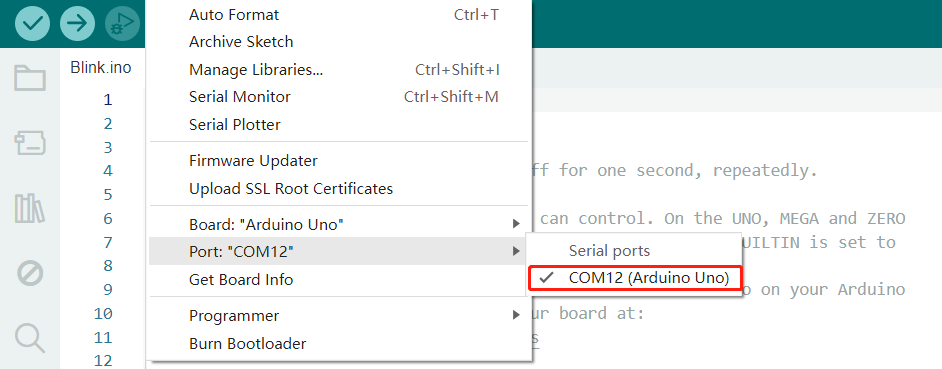 Download Arduino IDE_select_port